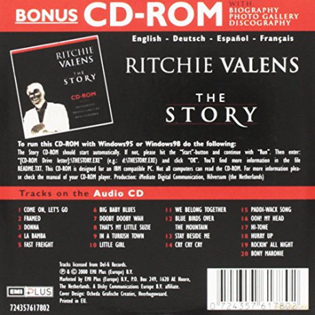 Richie Valens: Ritchie Valens Story [CD]