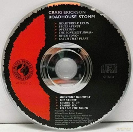 Craig Erickson: Roadhouse Stomp! [CD]