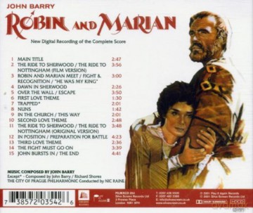 John Barry: Robin And Marian [CD]