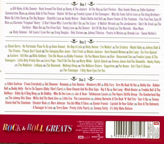 Rock 'N' Roll Greats [3CD]