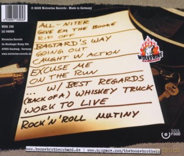 Booze Brothers: Rock 'N' Roll Mutiny [CD]