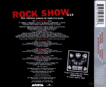 Run Dmc Ft Stephan Jenkins: Rock Show [CD]