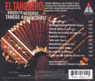 Gardel: Rodolfo Mederos: Tanguero [CD]