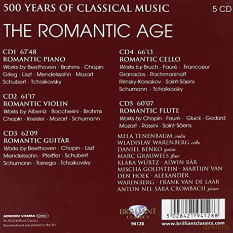 Romantic Age - 500 Years of Classical Music [5CD]