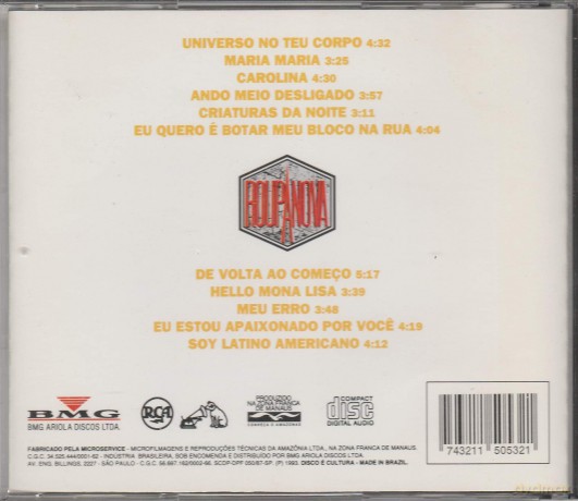 Roupa Nova: Roupa Nova-De Volta Ao Comeco [CD]