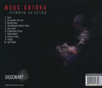 Marc Antona: Rules of Madness [CD]
