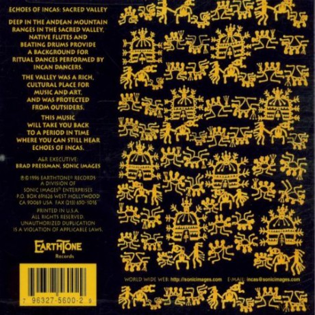 Echoes Of Incas: Sacred Valley [CD]