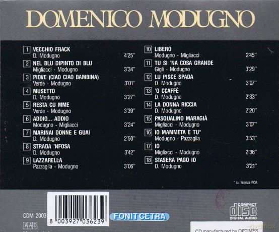 Domenico Modugno: Same [CD]