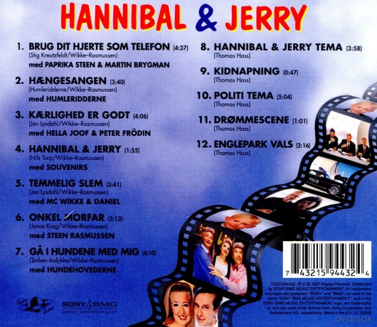 Hannibal & Jerry: Sang & Musik Fra Filmen- [CD]