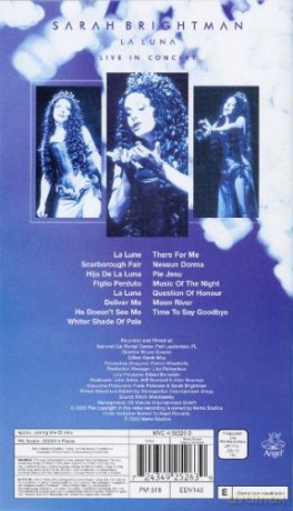 Sarah Brightman: Sarah Brightman - La Luna: Live In Concert [CD]