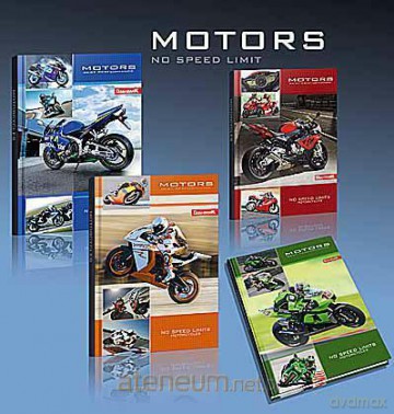 Zeszyt A5/32K/BR kratka 10 szt. Motors [SZKOŁA]