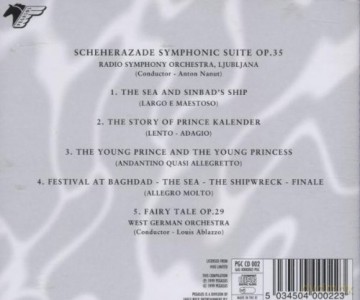 Ablazza: Scheherazade Symphonic Suite/+ [CD]