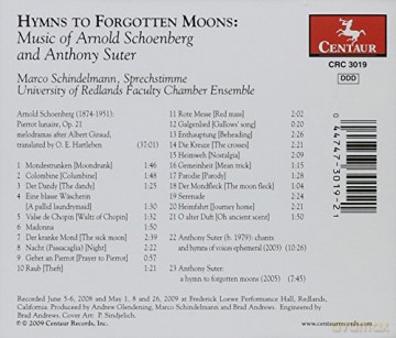 Schoenberg/suter: Hymns to For [CD]