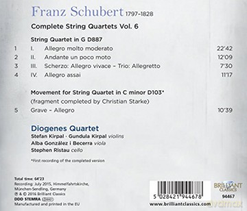 Schubert: Schubert: Complete String Quartets, [CD]
