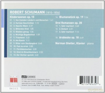 Norman Shetler: Schumann - Kinderszenen [CD]