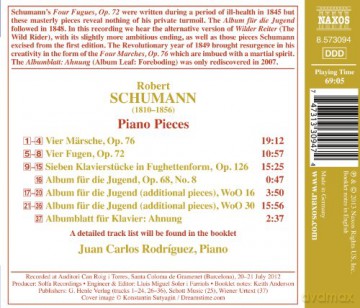 R. Schumann: Schumann: 4 Marches 4 Fugues [CD]