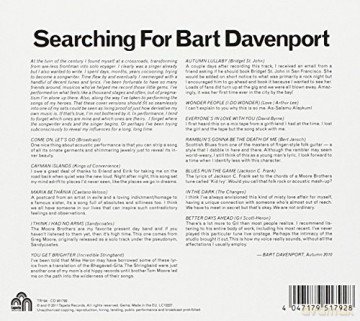 Bart Davenport: Searching for Bart Davenport [CD]