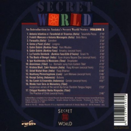 Secret World Volume 2 [CD]