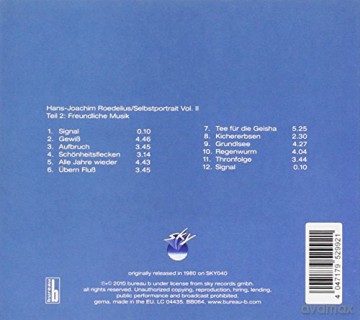Roedelius: Selbstportrait 2 [CD]