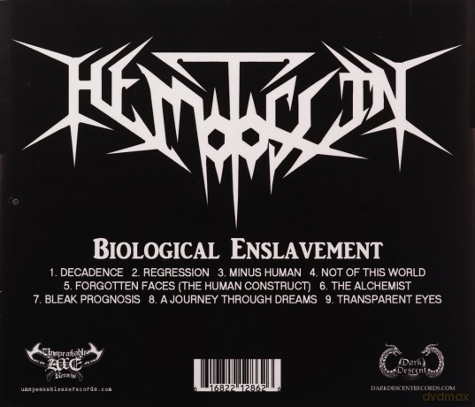 HEMOTOXIN: BIOLOGICAL ENSLAVEMENT [CD]