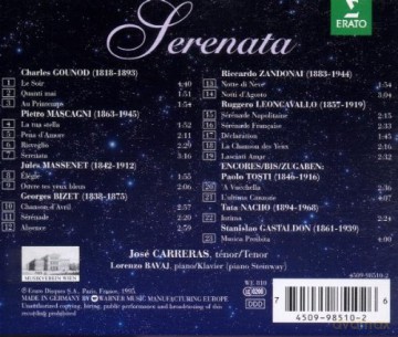 Jose Carreras: Serenata [CD]