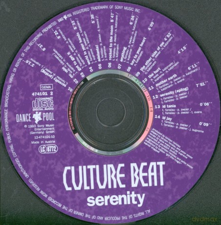 Culture Beat: Serenity [CD]