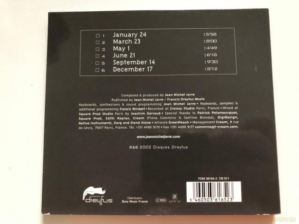 Jean Michel Jarre: Sessions 2000 [CD]