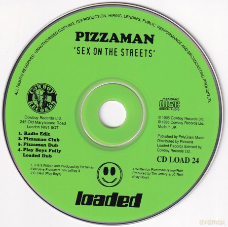 Pizzaman: Sex On The Streets [CD]