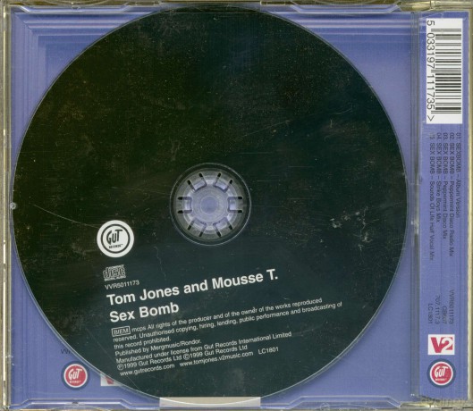 Jones Tom vs Mousse T: Sexbomb [CD]