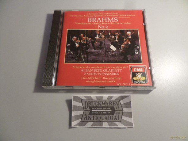 Johannes Brahms: Sextet No 2/alban Berg Quartet [CD]