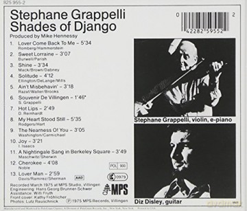 Stephane Grappelli: Shades Of Django [CD]