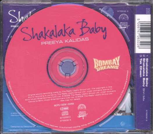 Preeya Kalidas: Shakalaka Baby [CD]