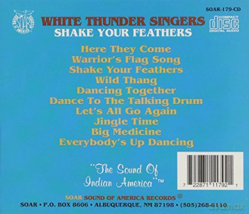 White Thunder Singer: Shake Your Feathers [CD]