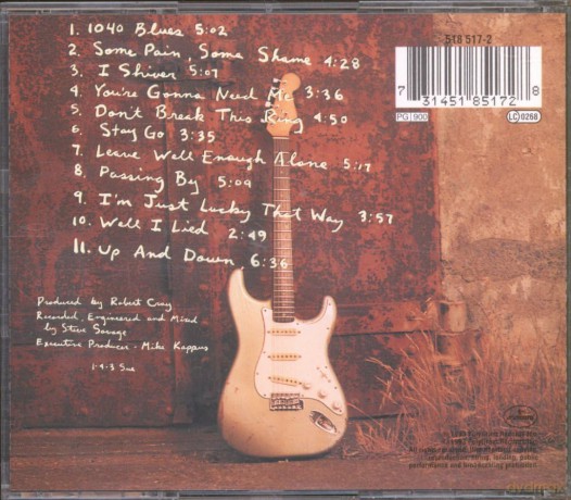 Robert Cray: Shame + a Sin [CD]