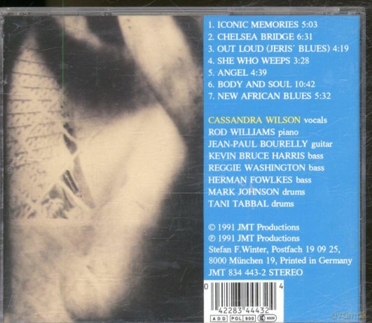 Cassandra Wilson: She Who Weeps [CD]