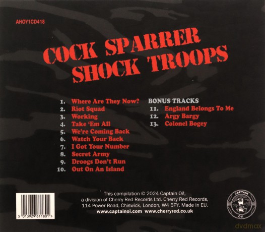 Cock Sparrer: Shock Troops - Expanded Edition [CD]