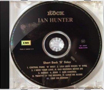 Ian Hunter: Short Back and Sides [CD]