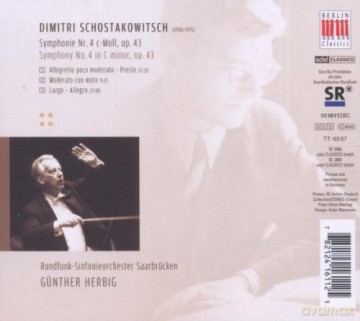 Shostakovich - Symphony no.4 [CD]