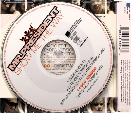 Mr. President: Show Me The Way [CD]