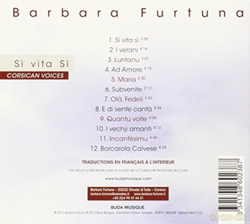 Barbara Furtuna: Si Vita Si - Voix Corses [CD]