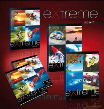 Zeszyt A5/96K/BR kratka 5 szt. Extreme Sport [SZKOŁA]