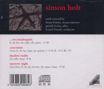 S. Holt: Simon Holt [CD]