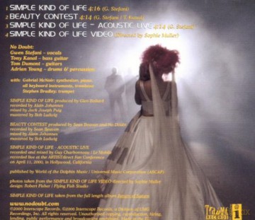 No Doubt: Simple Kind of Life [CD]