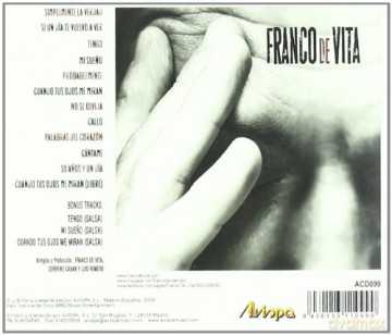 Franco De Vita: Simplemente La Verdad [CD]