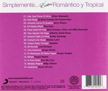 Simplemente: Exitos Romantico Y Tropical [CD]