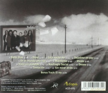 Basico: Sin Mirar Atras [CD]