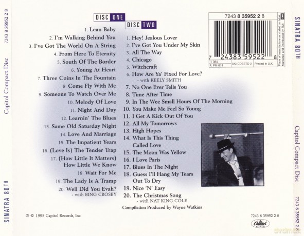 Frank Sinatra: Sinatra 80th: All the Best [CD]