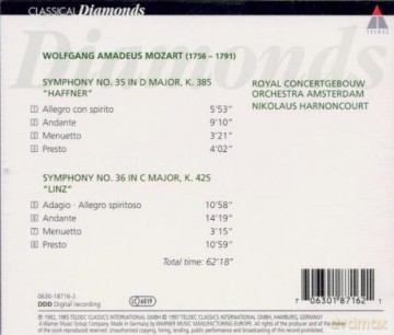 Harnoncourt: Sinf.35&36 [CD]