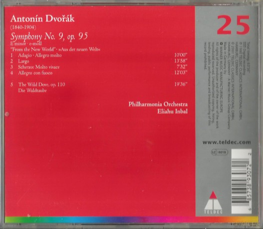 Dvorak: Sinfonie 9/Die Waldtaube [CD]