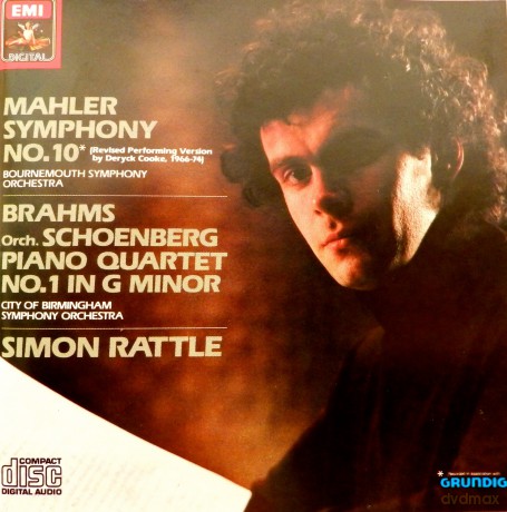 Simon Rattle: Sinfonie Nr.10/Klavierquartett [2CD]